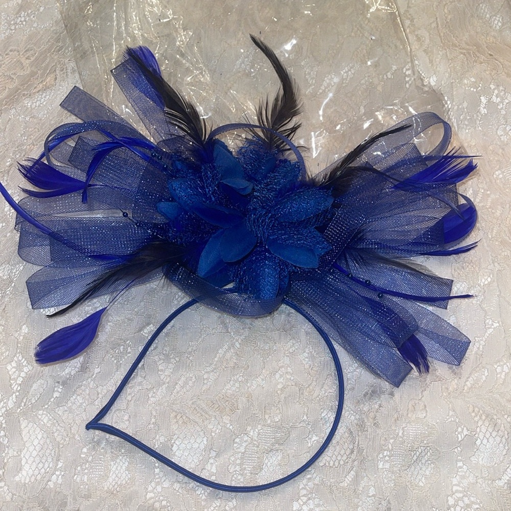 Tulle Fascinators Tea Party Kentucky Derby, Cocktail, Wedding Fancy Dress Church